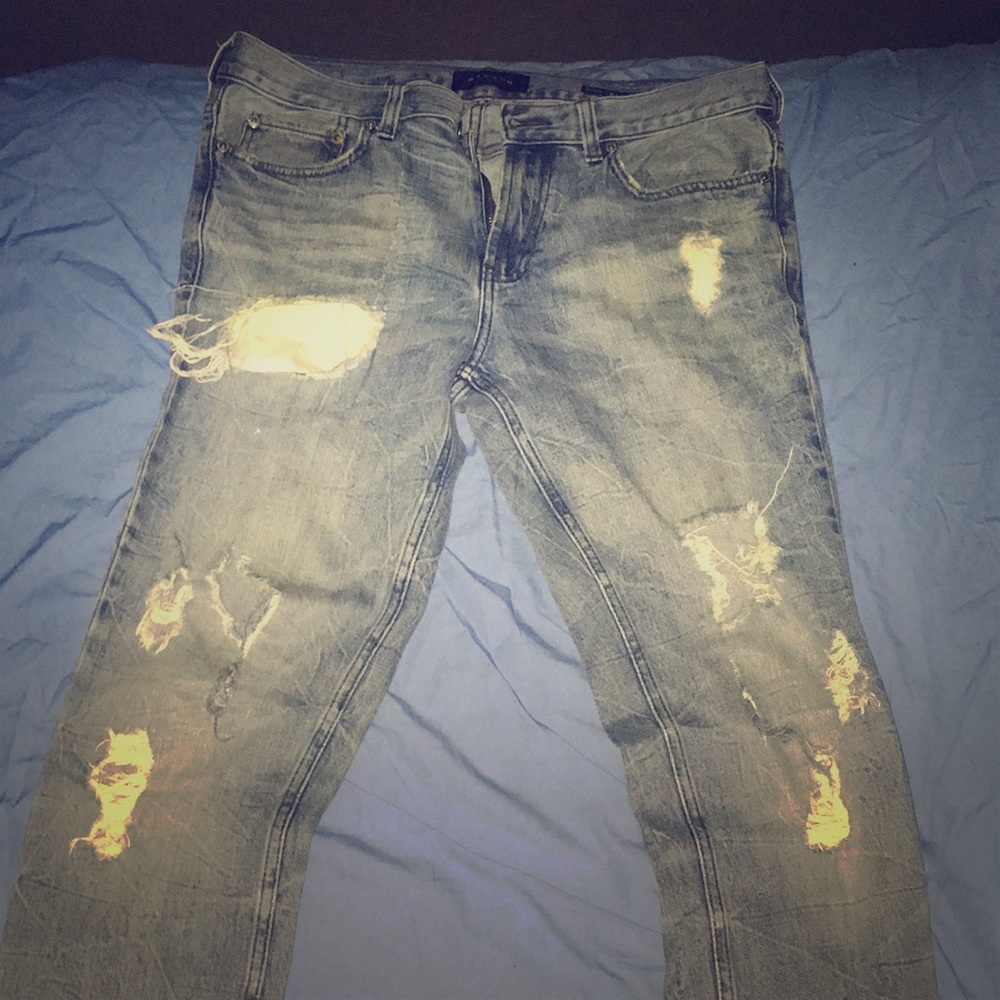 Pacsun mid wash skinny jeans